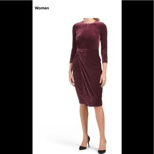 Banana Republic Velour Stretch Dress
